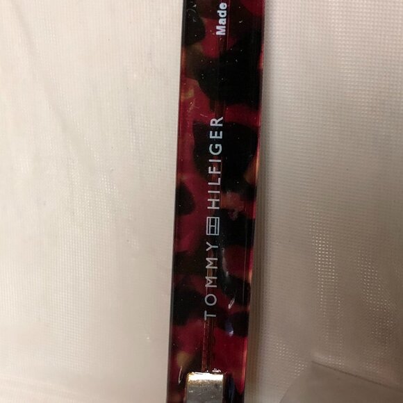 Tommy Hilfiger Red & Black Cat-Eye Sunglasses - Picture 4 of 5